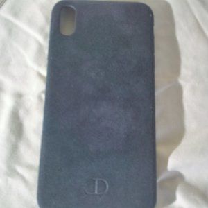 Longvadon Genuine Italian Alcantara iPhone XS Max Case